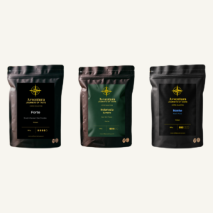 Forte, Indonesia Sumatra, Notte — three 250 g coffee bags
